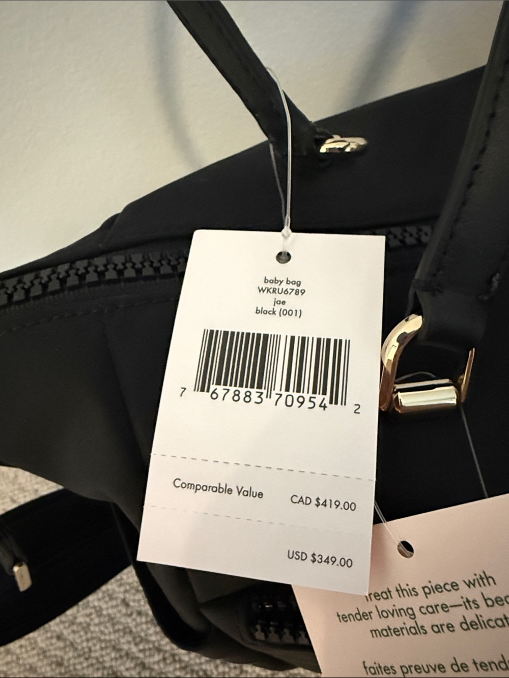 NWT Kate Spade Jae diaper bag - Picture 4 of 5